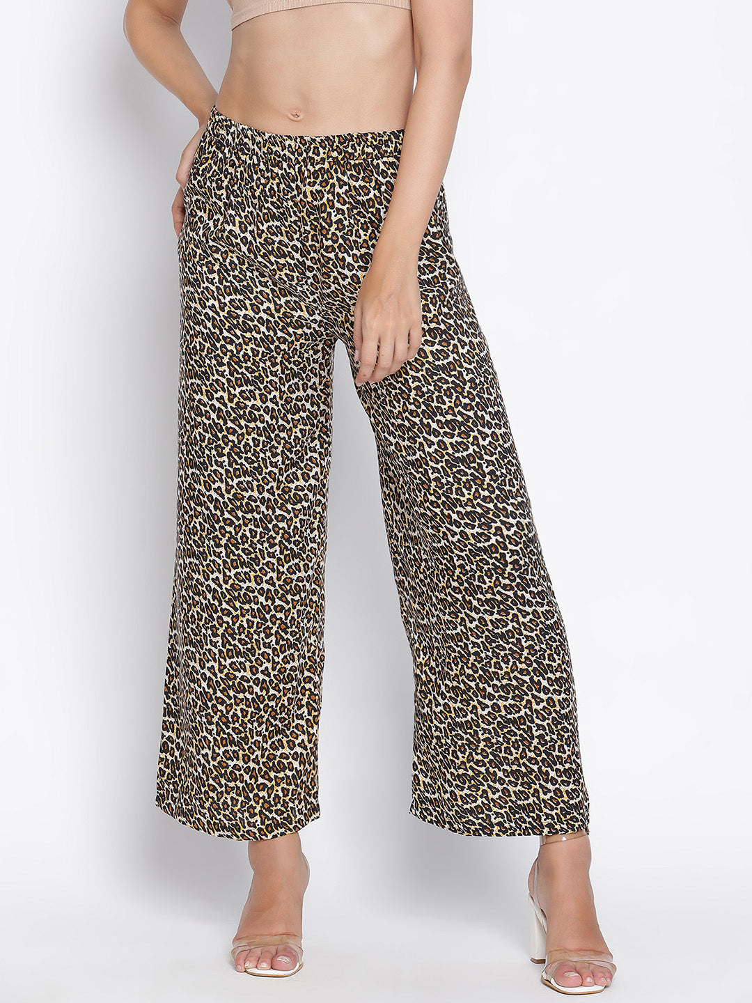 Ankle Length,Multicolor Trouser,Ankle Length Trouser,Multi Animal Print Trouser