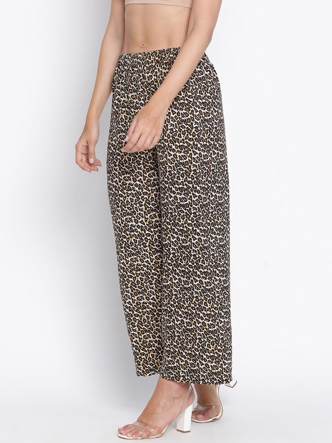 Ankle Length,Multicolor Trouser,Ankle Length Trouser,Multi Animal Print Trouser