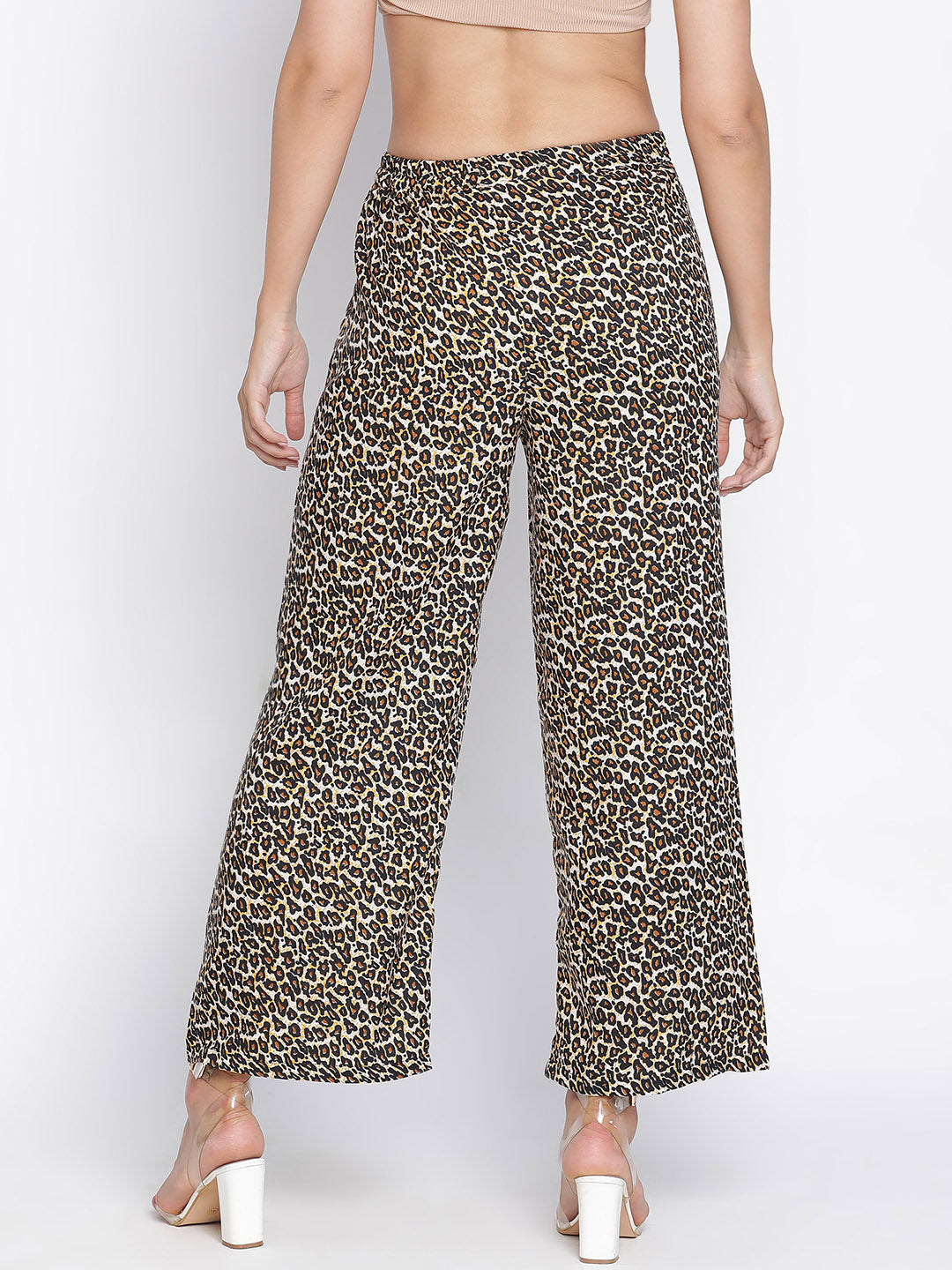 Ankle Length,Multicolor Trouser,Ankle Length Trouser,Multi Animal Print Trouser